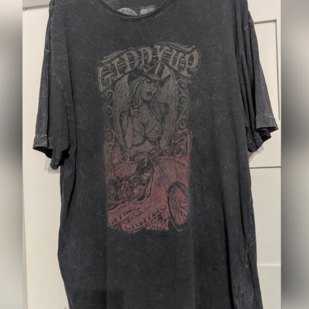 Affliction old school Vintage Chopper T-Shirt , 2XL